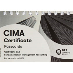 CIMA BA2 Fundamentals of Management Accounting: Passcards