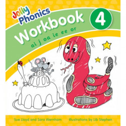 Jolly Phonics Workbook 4: in Precursive Letters (British English edition)