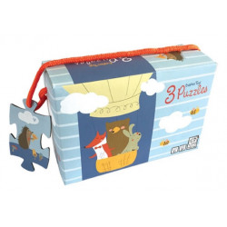 3 Puslespil Little Woodies