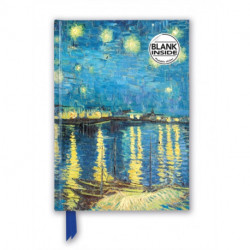 Vincent van Gogh: Starry Night over the Rhone (Foiled Blank Journal)
