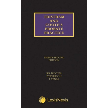 Tristram and Coote's Probate Practice