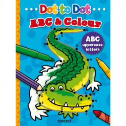 Dot to Dot ABC & Colour: Uppercase letters