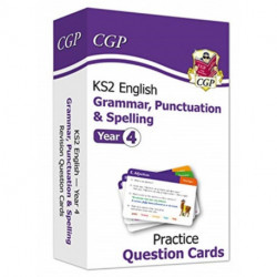 KS2 English Year 4 Practice Question Cards: Grammar, Punctuation & Spelling