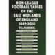 Non-League Football Tables of the East Midlands of England 1889-2020