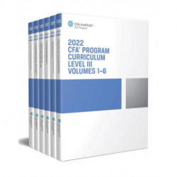 2022 CFA Program Curriculum Level III Box Set