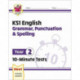KS1 Year 2 English 10-Minute Tests: Grammar, Punctuation & Spelling