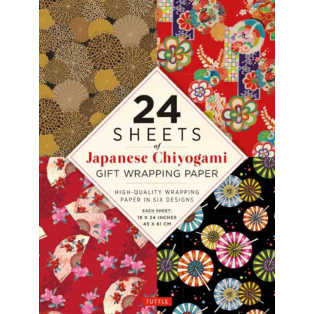 Chiyogami Patterns Gift Wrapping Paper - 24 Sheets: 18 x 24" (45 x 61 cm) Wrapping Paper