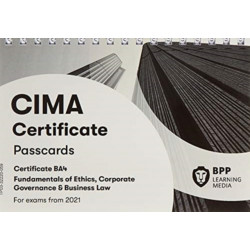 CIMA BA4 Fundamentals of Ethics, Corporate Governance and Business Law: Passcards