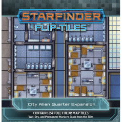 Starfinder Flip-Tiles: City Alien Quarter Expansion