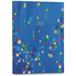 FRESH COLORFUL STARDUST 2021 WEEKLY PLAN