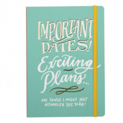 Ladyfingers Letterpress High Five Gilded Planner