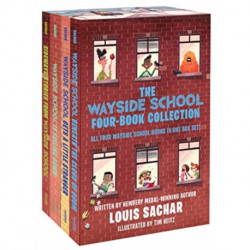 The Wayside School 4-Book Box Set: Sideways Stories from Wayside School,  Wayside School Is Falling Down, Wayside School Gets a Little Stranger, Wayside School Beneath the Cloud of Doom