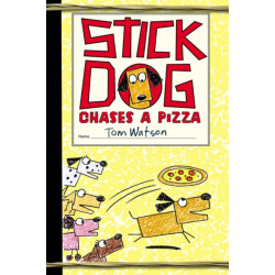 Stick Dog Chases a Pizza