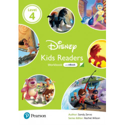 Level 4: Disney Kids Readers Workbook with eBook and Online Resources