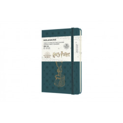 Moleskine Ltd. Ed. Harry Potter 2022 18-Month Weekly Pocket Hardcover Notebook: Tide Green