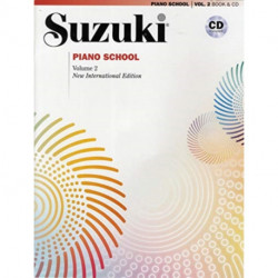 Suzuki Piano School 2 + CD New International Ed.