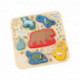 Bear Hunt Wooden Shape Puzzle