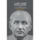 Law and Philosophy in the Late Roman Republic
