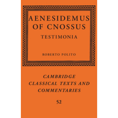 Aenesidemus of Cnossus: Testimonia