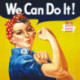 Adult Jigsaw Puzzle J. Howard Miller: Rosie the Riveter Poster: 1000-Piece Jigsaw Puzzles