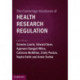 The Cambridge Handbook of Health Research Regulation