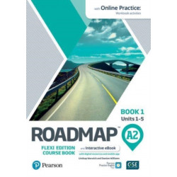 Roadmap A2 Flexi Edition Course Book 1 with eBook and Online Practice Access