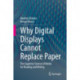 Why Digital Displays Cannot Replace Paper: The Cognitive Science of Media for Reading and Writing