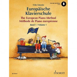 The European Piano Method: Vol. 1. piano.