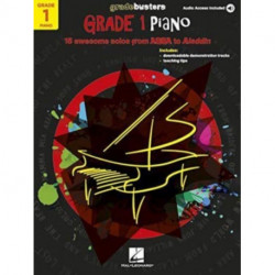 Gradebusters Grade 1 - Piano: 15 Awesome Solos from Abba to Aladdin