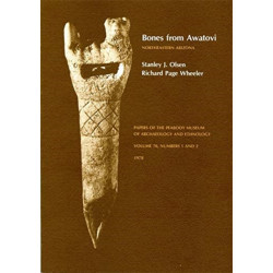 Bones from Awatovi, Northeastern Arizona