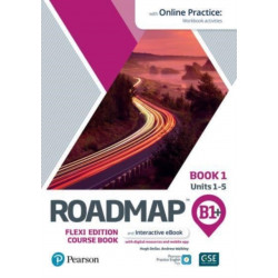 Roadmap B1+ Flexi Edition Roadmap Course Book 1 with eBook and Online Practice Access