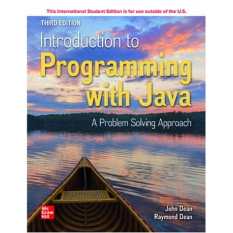 ISE Introduction to Programming with Java: A Problem Solving Approach