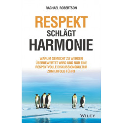 Respekt schlagt Harmonie: Warum gemocht zu werden uberbewertet wird und nur eine respektvolle Diskussionskultur zum Erfolg fuhrt