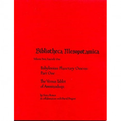 Babylonian Planetary Omens Part I: The Venus Tablet of Ammisaduqa