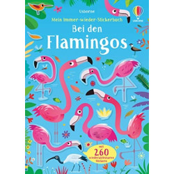 LITTLE FIRST STICKERS FLAMINGOS
