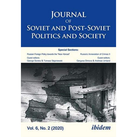 Journal of Soviet and Post-Soviet Politics and Society: 2020/2