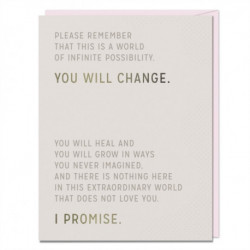 6-Pack Elizabeth Gilbert You Will Change Card