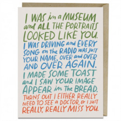 6-Pack Em & Friends Really Miss You Card
