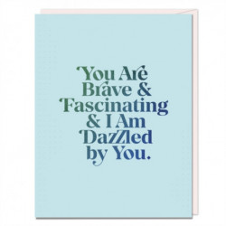 6-Pack Elizabeth Gilbert Brave & Fascinating Card