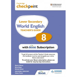 Cambridge Checkpoint Lower Secondary English Teacher's Guide 8 with Boost Subscription: Third Edition