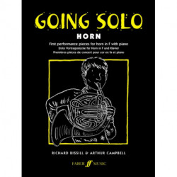 Going Solo (Horn): First Performance Pieces for Horn in F with Piano