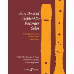 First Book of Treble/Alto Recorder Solos