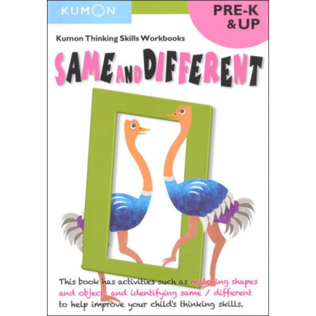 Kumon Pre K Same & Different