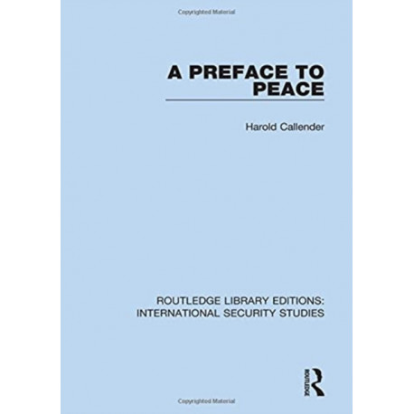 A Preface to Peace