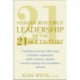 Human Resource Leadership in the 21st Century