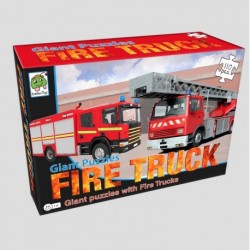 Brandbil gulvpuslespil