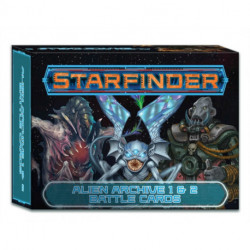 Starfinder Alien Archive 1 & 2 Battle Cards