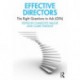Effective Directors: The Right Questions to Ask (QTA)