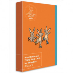 Word Cards and Tricky Word Cards for Reception: Phase 3