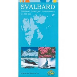 Svalbard: turistkart - tourist map - Touristenkarte